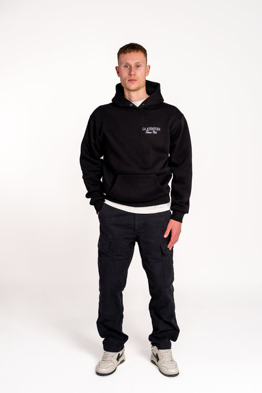 La Aventura black hoodie